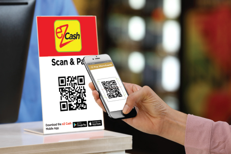 eZ Cash‚ Sri Lanka′s largest Mobile Money and Payments Service enables Smart and Super Convenient ′Scan & Pay′ QR Functionality 